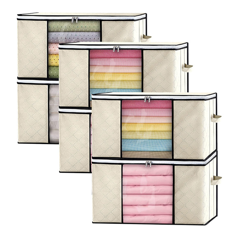 Rebrilliant Clothes Storage, Foldable Blanket Storage Bag & Reviews ...